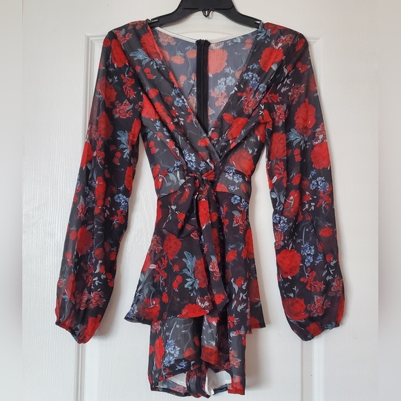 NEW Romper Floral - Longsleeve - Picture 2 of 16